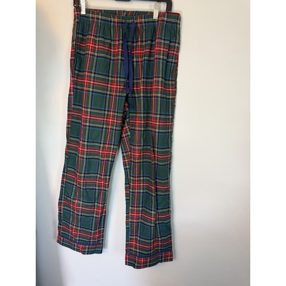PETITE PLUME Women's Brushed Twill Pajama In Kensington Tartan Sz M $118 NWT - Picture 13 of 13